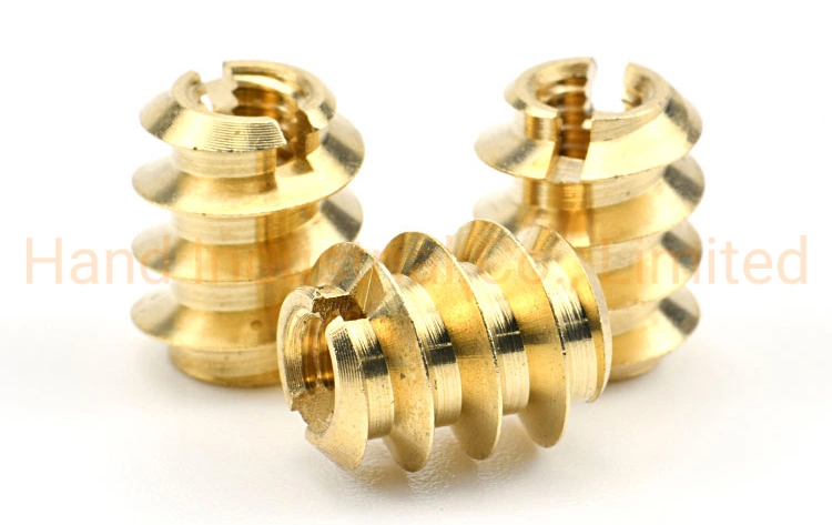 Fasteners Knock Down Threaded Brass Inserts